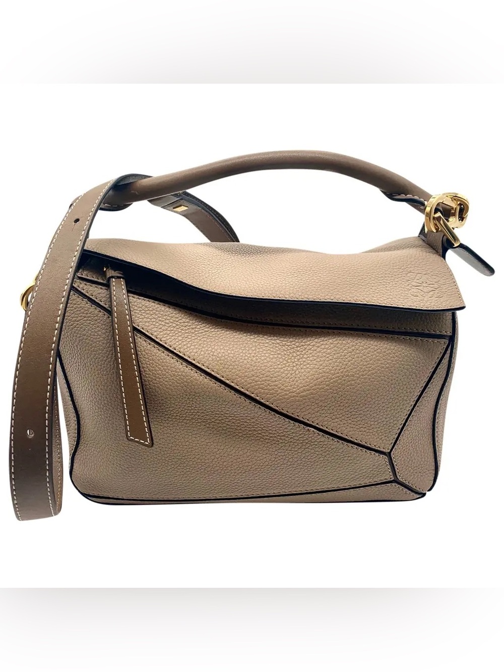 Loewe Puzzle Grained Calfskin Small